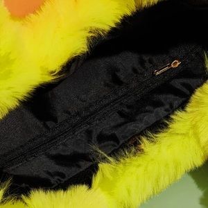 Fluffy purse